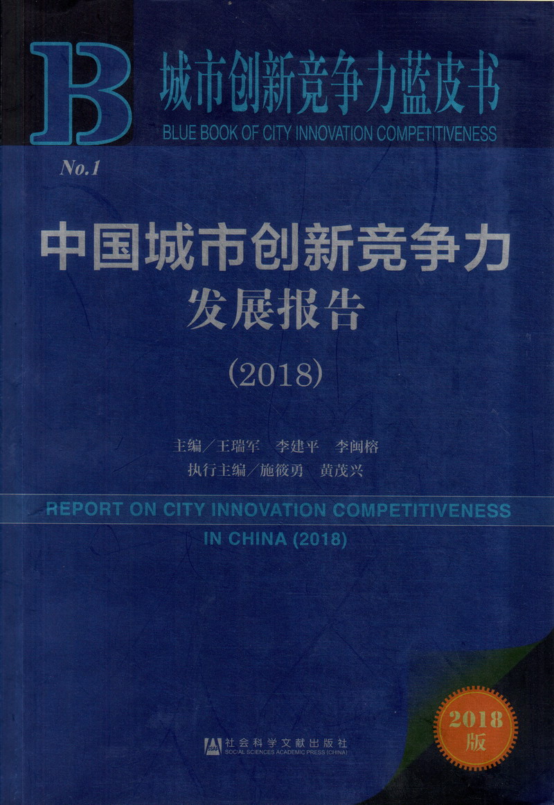 www.肏肏中国城市创新竞争力发展报告（2018）